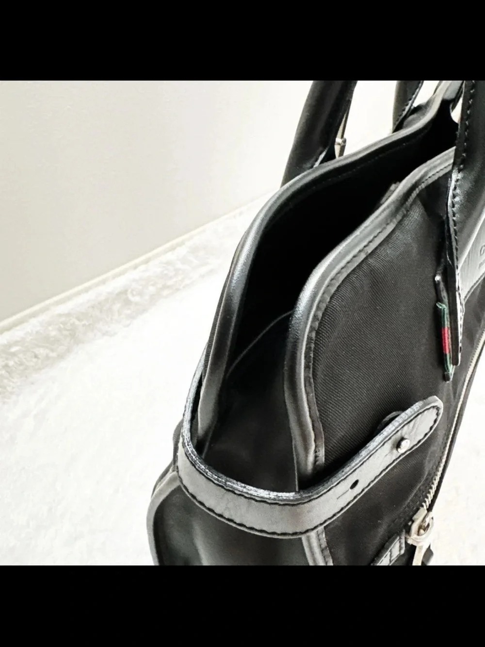 Gucci Black Men's Briefcase Tote